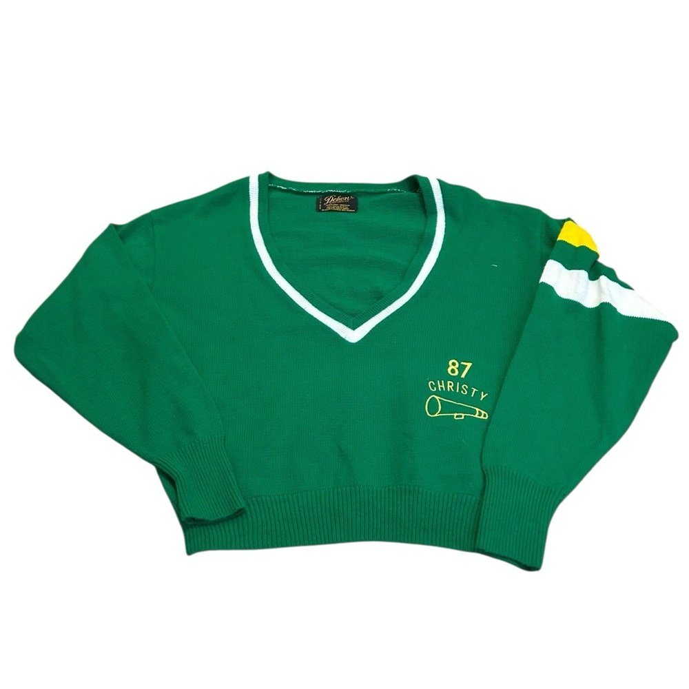 VINTAGE cheer sweater